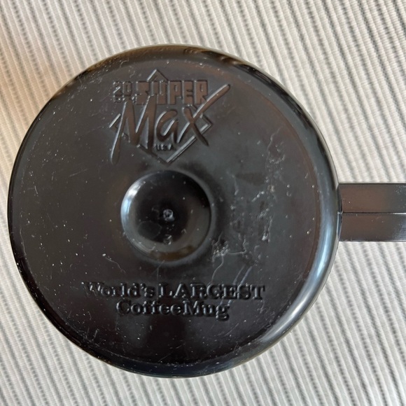 RARE Vintage 1964 BATMAN Super Mug Yellow Batman Logo - Picture 3 of 7